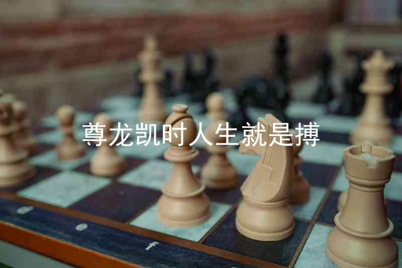 尊龙凯时人生就是搏